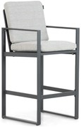 Barstoel Aluminium Grijs-antraciet Lifestyle Garden Furniture Nuno