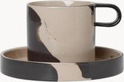 Koffiekopje Inlay met schoteltje