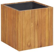 vidaXL Plantenbak verhoogd 43,5x43,5x44 cm massief acaciahout