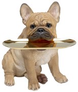 Kare Design Butler Frenchy Franse Bulldog Met Dienblad