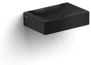 Clou Vale fonteinset keramiek 28x19x7cm zonder kraangat met fonteinkraan en sifon Zwart mat CL/03.30160