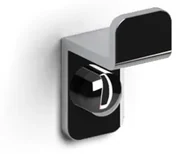 Clou Fold enkele haak chroom CL/09.04063.29
