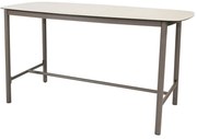 Taste by 4 Seasons Manolo bartafel terre met geprint keramisch blad 180 x 90 cm SALE BartafelTuintafel   bruin weerbestendig