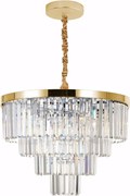Hangende Kristallen Plafondlamp APP1533-6CP4 Goud