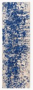 Handgeweven wollen loper Cynthia met abstract patroon