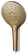 Fortifura Calvi Handdouche ø12cm rond 3 standen Geborsteld Messing PVD (Goud) SW799449