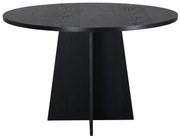 Jörn Eettafel - Klara - 110 cm - Zwart - Jörn