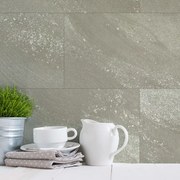 Grosfillex 11 st Wandtegels Gx Wall+ steen 30x60 cm greige