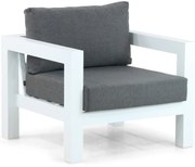 Tuinstoel Aluminium Wit Lifestyle Garden Furniture Luca
