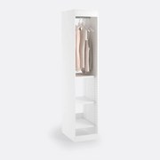 Dressing module, hangkast + 3 legplanken, Build