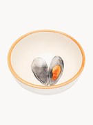 Handbeschilderde dipschalen Moules