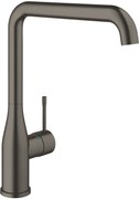 Grohe Essence Keukenmengkraan Hard Graphite Geborsteld