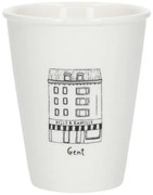 Gevel mok, Gent, porselein, 200 ml