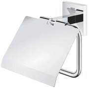 Grohe Start Cube closetrolhouder - met klep - chroom 41102000