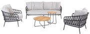 Calpi stoel bank loungeset 5 delig rope 4 Seasons Outdoor