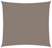 vidaXL Zonnescherm vierkant 2x2 m oxford stof taupe