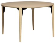 Dan-Form Paragon Ronde Design Eettafel Eiken White-washed - 122 X 122cm.