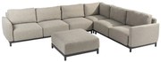 4 Seasons Outdoor Furore loungebank met eiland * SALE *  Loungeset    antraciet weerbestendig