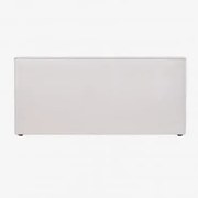 Chenille Stoffen Hoofdeinde Lunari Gebroken Wit Chenille & 200 - Sklum