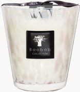 Geurkaars White Pearls (orchidee, fresia, muskus)