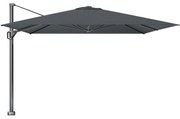 Challenger T1 telescope premium zweefparasol 350x350 cm faded black
