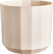 Elho Facet Rond - Diameter 26 x H23 cm - Rond - Amandelroze - 100% Gerecycled Plastic
