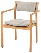 Levi stapelbare tuinstoel teak 4 Seasons Outdoor