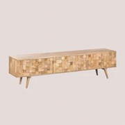 Tv-meubel 200x40 Cm In Mangohout Jaralson Mangohout - Sklum