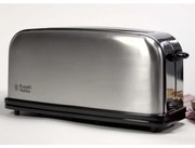 Russell Hobbs Broodrooster lange sleuf Adventure 1000 W zilverkleurig