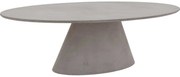 Goossens Eettafel Stone, Ovaal 250 x 120 cm
