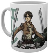 Koffie mok Attack on Titan (Shingeki no kyojin) - Eren Duo