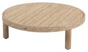 4 Seasons Outdoor Sem loungetafel geborsteld teak Ø 80 x 25 cm SALE  Loungetafel    houtkleur weerbestendig