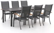 Bellagio Lugo/Fidenza 220cm dining tuinset 7-delig stapelbaar