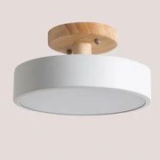 Led Plafondlamp Zico Wit - Sklum