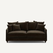 Omvormbare 3-zits fluwelen zetel, Lazare