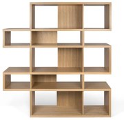 TemaHome London Design Boekenkast Eiken - Eiken - 156x34x160cm.