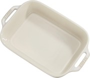 Staub Ceramique Ovenschaal 27 cm, Rechthoekig, Ivoorwit - Ceramique - Staub