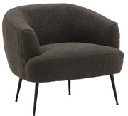 Moderne Ronde Fauteuils Donkergrijs