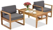 Tuinmeubelen van acaciahout van Maskat Terrace Garden Point