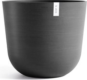 Ecopots bloempot Oslo 65 - Rond - Dark Grey - Diameter 65 x H56,6 cm
