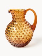 Mondgeblazen karaf Hobnail, 2 L