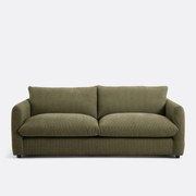 2-, 3-, 4-zitsbank, reliëffluweel Yde