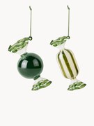 Handgemaakte kerstboomhangers Candy, 2-delig