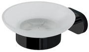 Eastbrook Salerno messing zeepschaaltje zwart mat