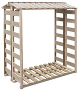 vidaXL Haardhoutopslag 150x90x176 cm geïmpregneerd grenenhout