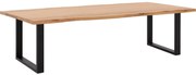 Goossens Eettafel Blade, Boomstamblad 300 x 100 cm 5 cm dik