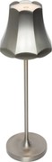 Retro tafellamp gunmetal oplaadbaar IP44 - Granny