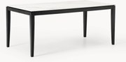 Eettafel Jackson in marmerlook, verschillende formaten