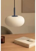 Led Hanglamp Van Kristal En Staal Deruent Blauw – Ultramarijn - Sklum