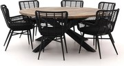 Diningset Intenso  | 6 personen | Tuinset teakhout | 7-delig | Kees Smit Tuinmeubelen